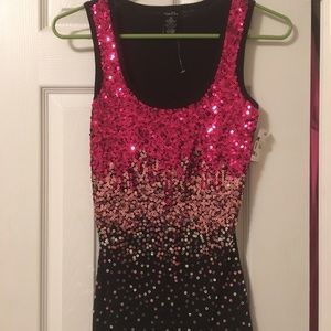 Sequined Tank
